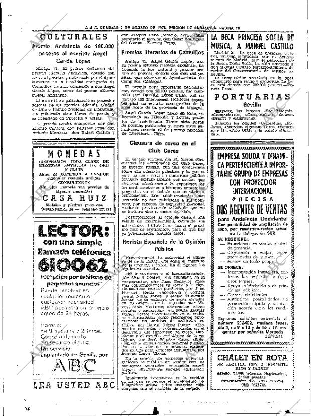 ABC SEVILLA 01-08-1976 página 48