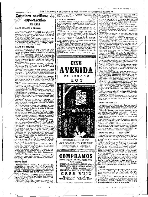 ABC SEVILLA 01-08-1976 página 58