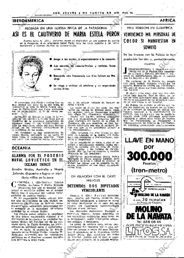 ABC MADRID 05-08-1976 página 28