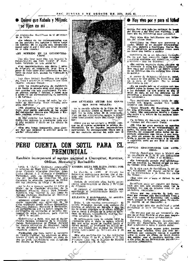 ABC MADRID 05-08-1976 página 49