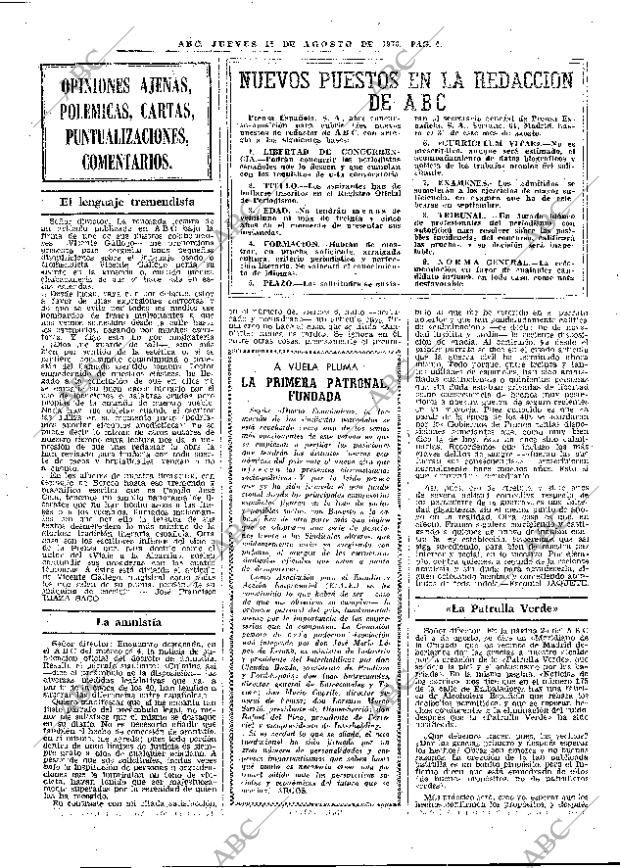 ABC MADRID 12-08-1976 página 12