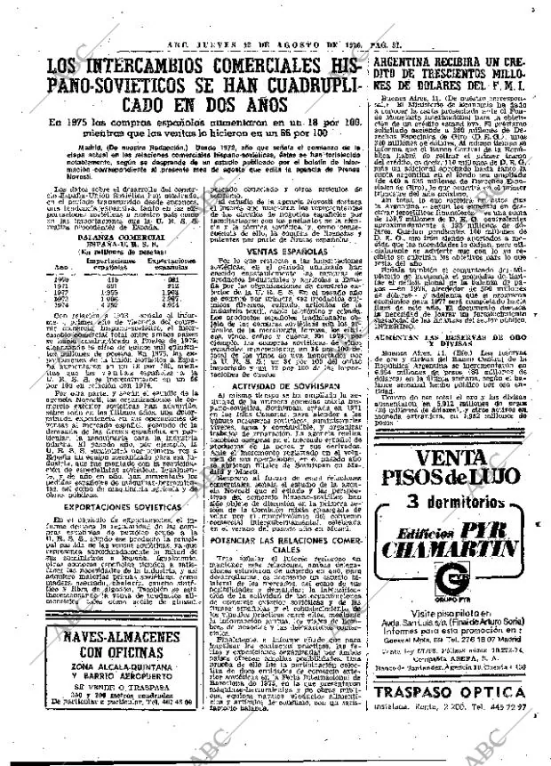 ABC MADRID 12-08-1976 página 39