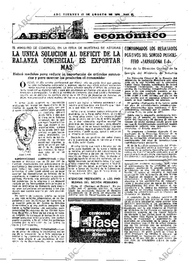 ABC MADRID 13-08-1976 página 39