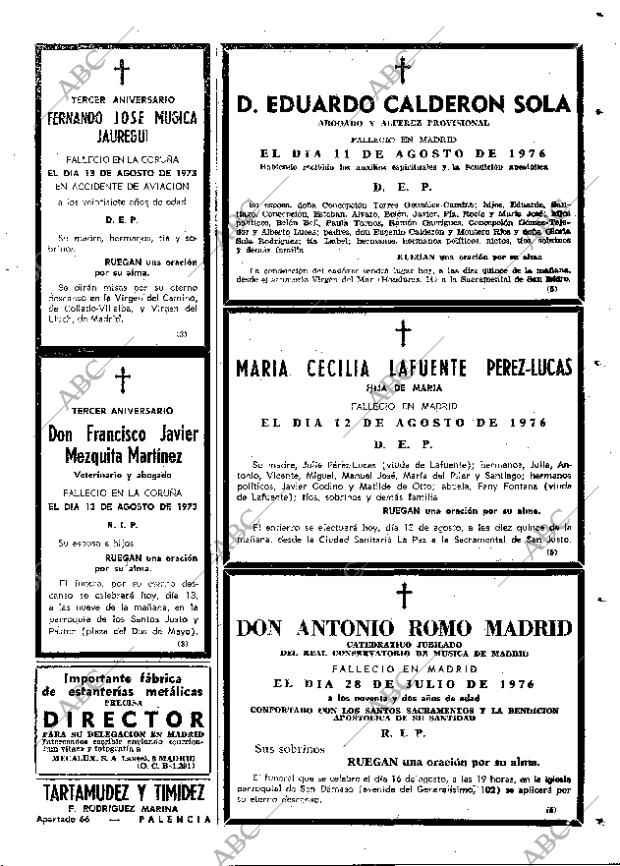 ABC MADRID 13-08-1976 página 65