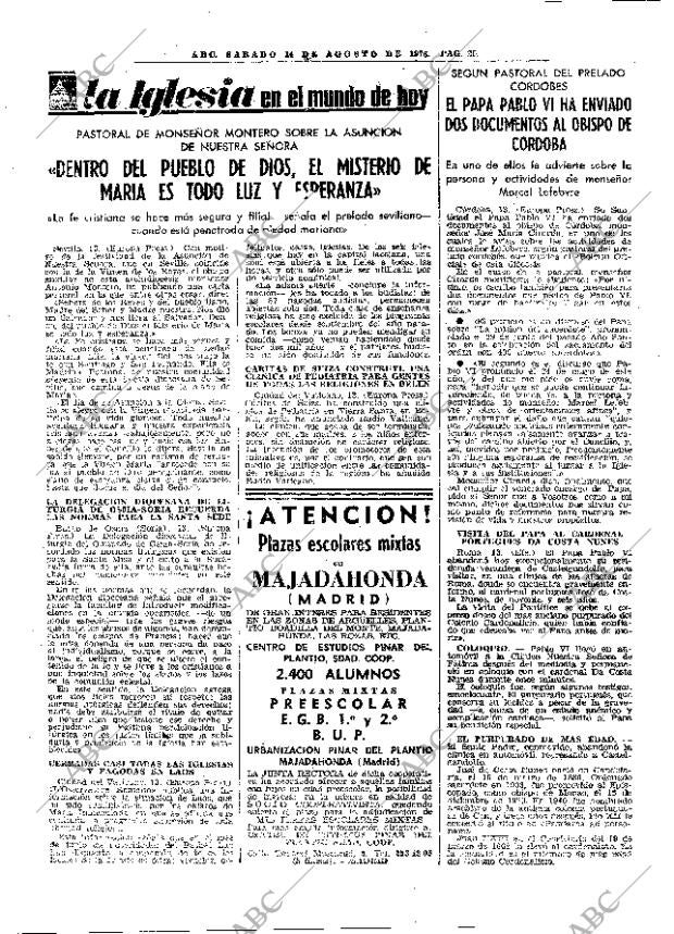ABC MADRID 14-08-1976 página 28
