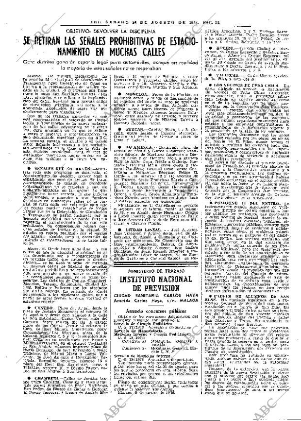 ABC MADRID 14-08-1976 página 30
