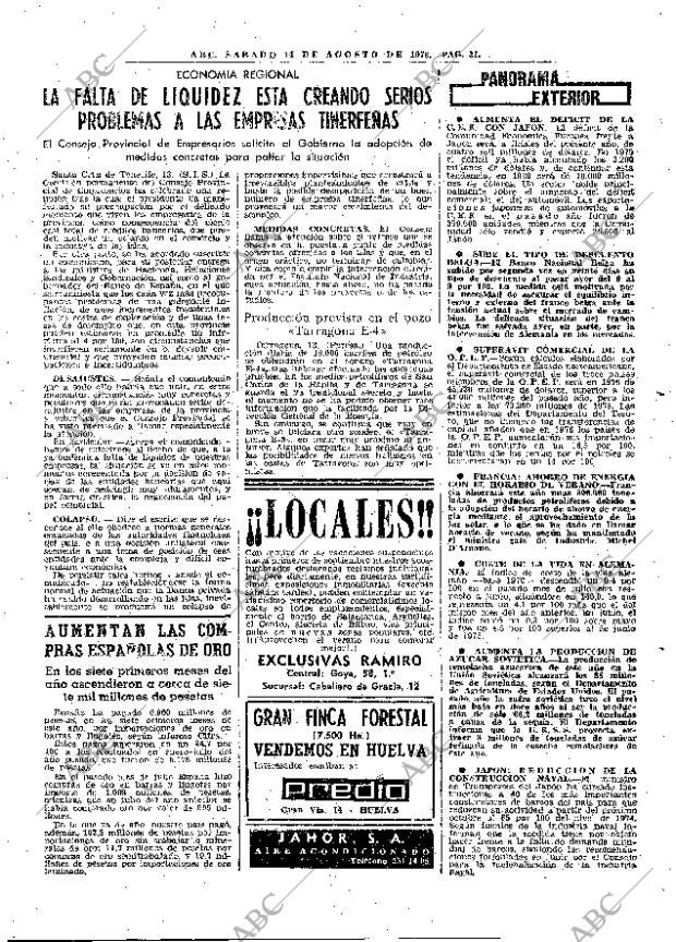 ABC MADRID 14-08-1976 página 39