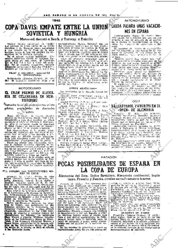 ABC MADRID 14-08-1976 página 46