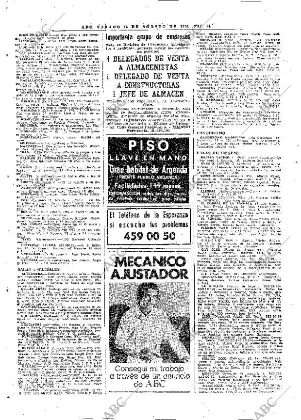 ABC MADRID 14-08-1976 página 52