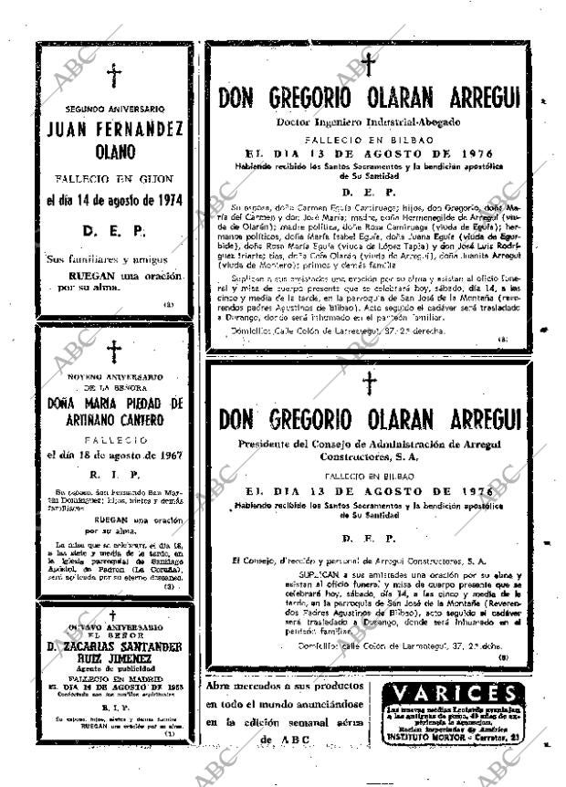 ABC MADRID 14-08-1976 página 61