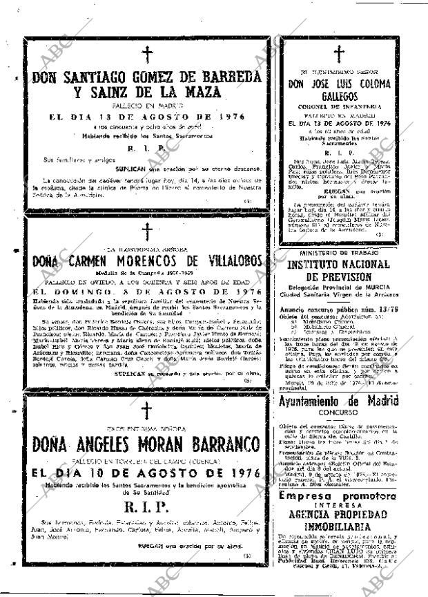 ABC MADRID 14-08-1976 página 62