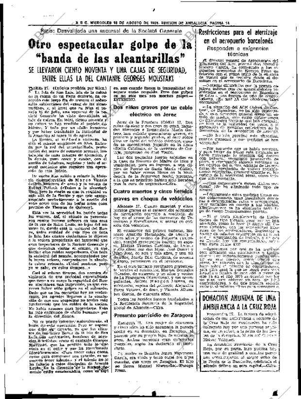 ABC SEVILLA 18-08-1976 página 28