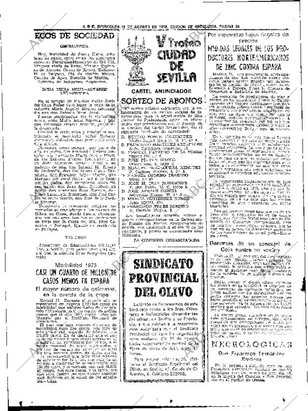 ABC SEVILLA 18-08-1976 página 38