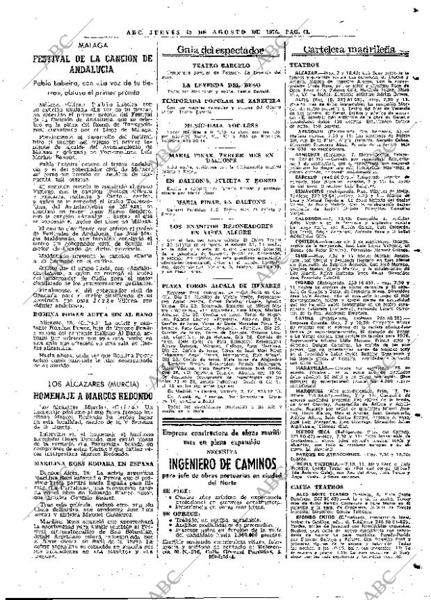 ABC MADRID 19-08-1976 página 49