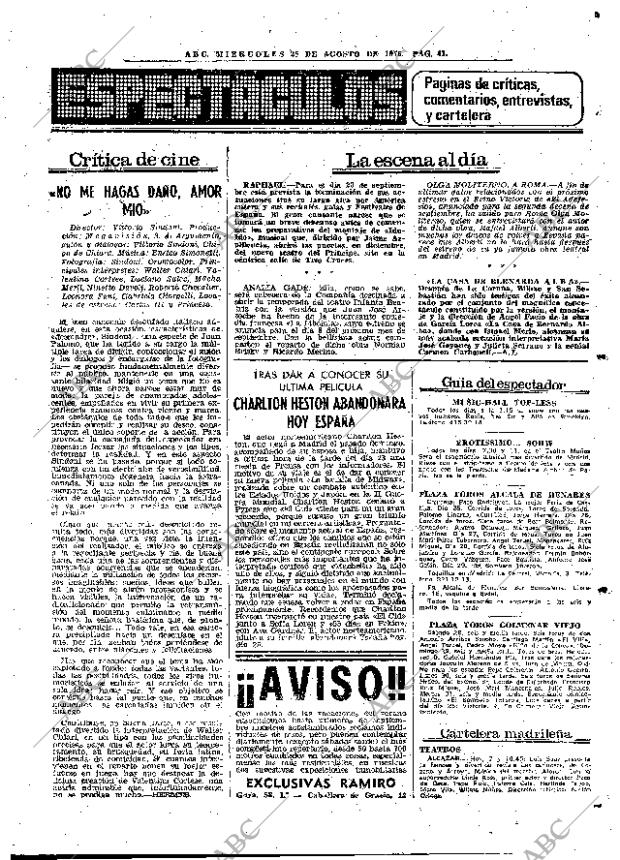 ABC MADRID 25-08-1976 página 49