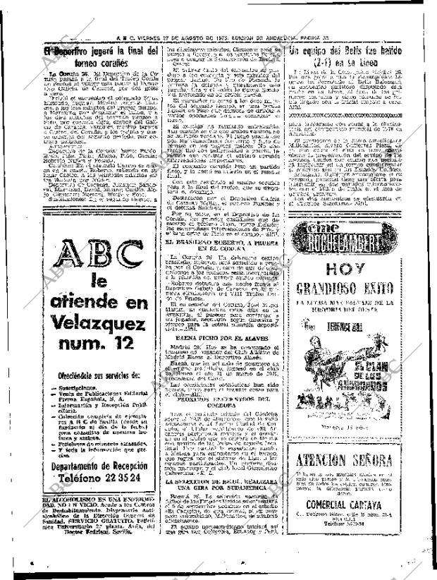 ABC SEVILLA 27-08-1976 página 46