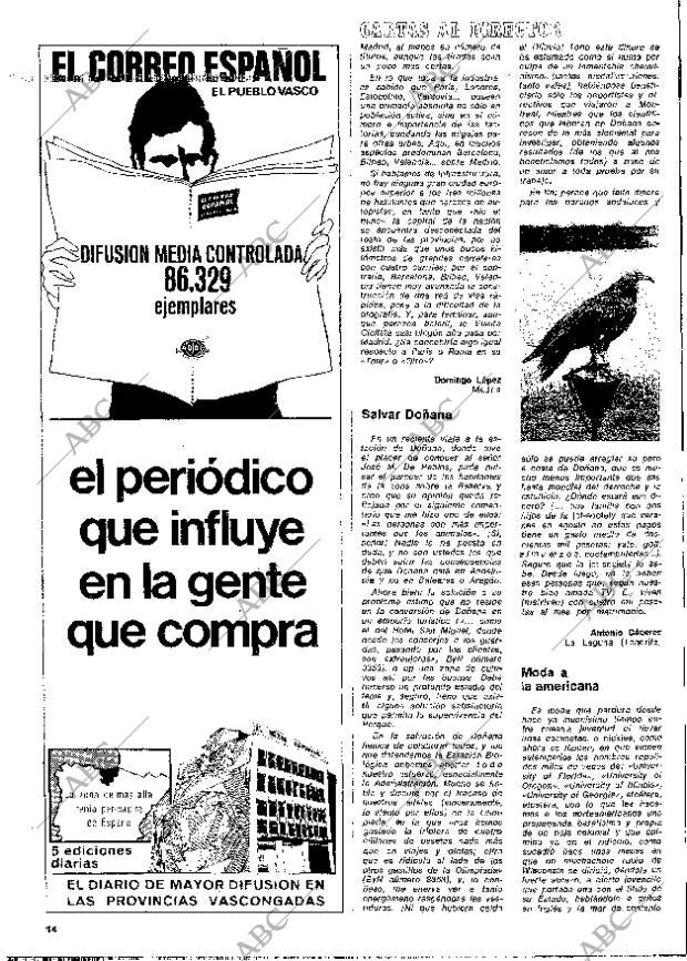 BLANCO Y NEGRO MADRID 28-08-1976 página 14