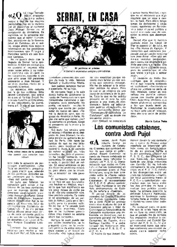 BLANCO Y NEGRO MADRID 28-08-1976 página 19