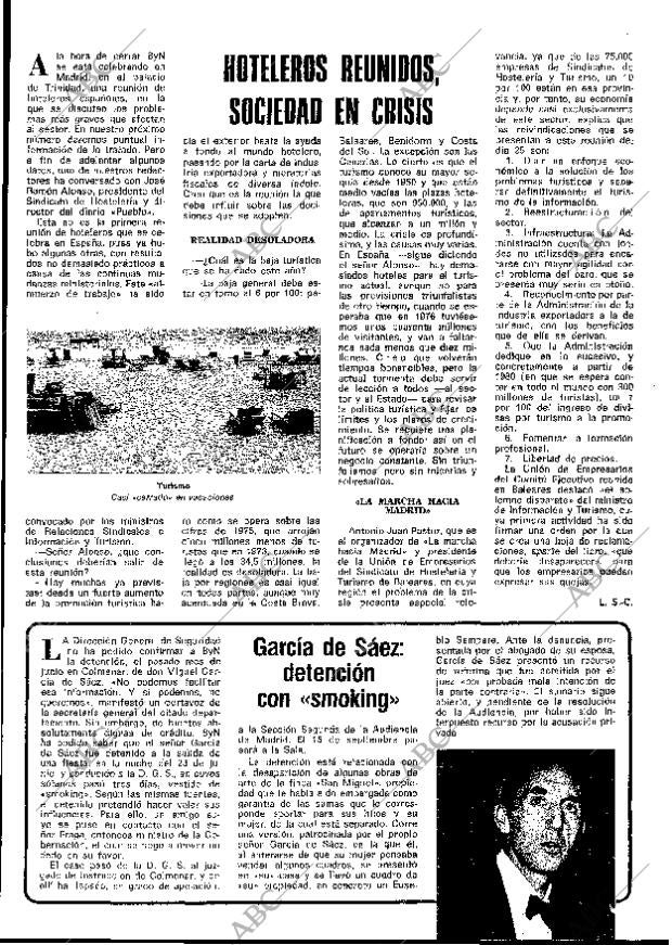 BLANCO Y NEGRO MADRID 28-08-1976 página 21