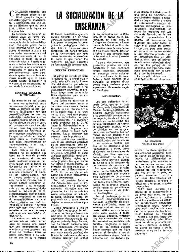 BLANCO Y NEGRO MADRID 28-08-1976 página 28