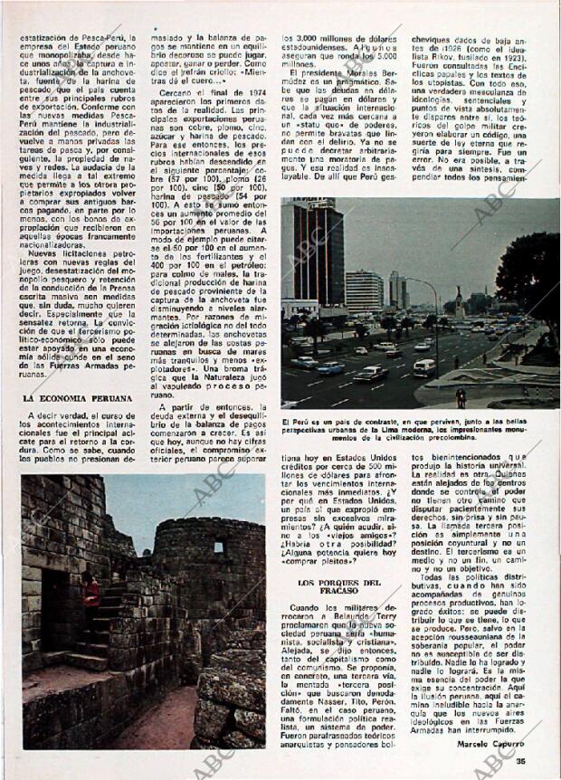 BLANCO Y NEGRO MADRID 28-08-1976 página 35