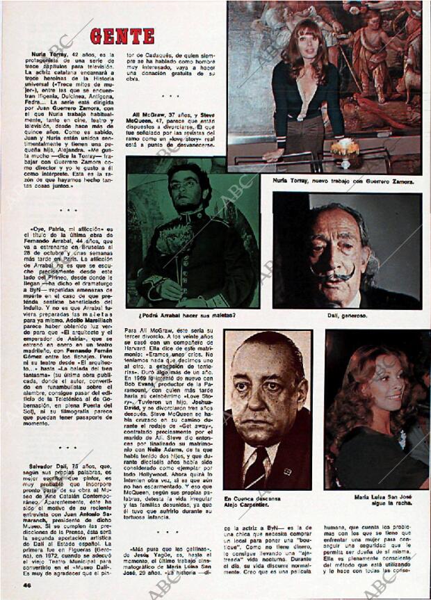 BLANCO Y NEGRO MADRID 28-08-1976 página 46