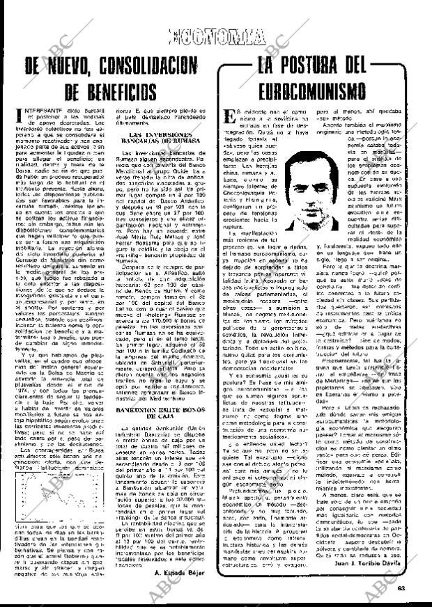 BLANCO Y NEGRO MADRID 28-08-1976 página 63