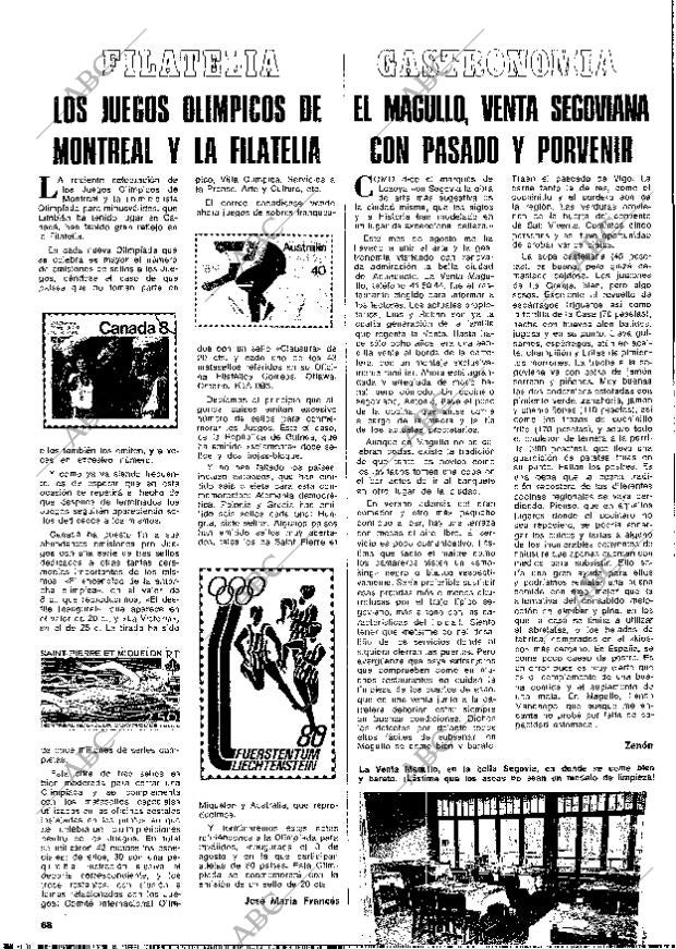 BLANCO Y NEGRO MADRID 28-08-1976 página 68