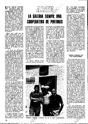 BLANCO Y NEGRO MADRID 28-08-1976 página 74