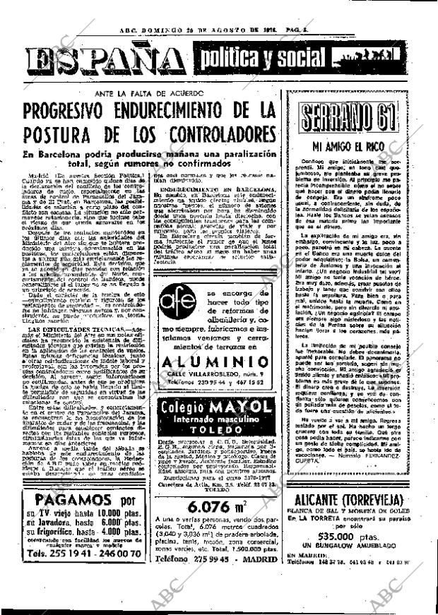 ABC MADRID 29-08-1976 página 17