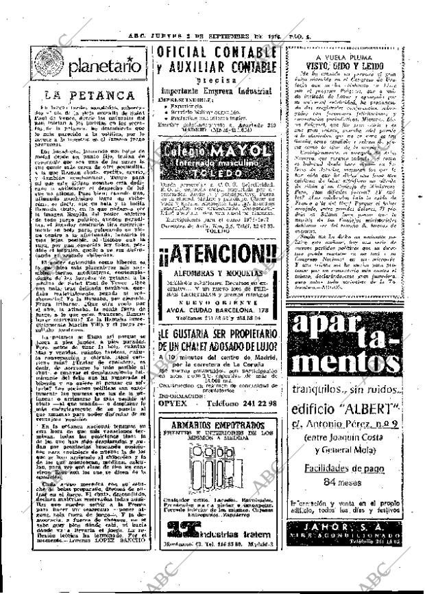 ABC MADRID 02-09-1976 página 12