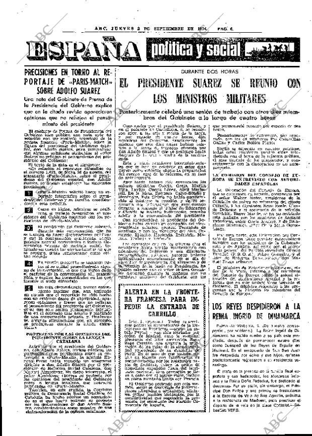 ABC MADRID 02-09-1976 página 14