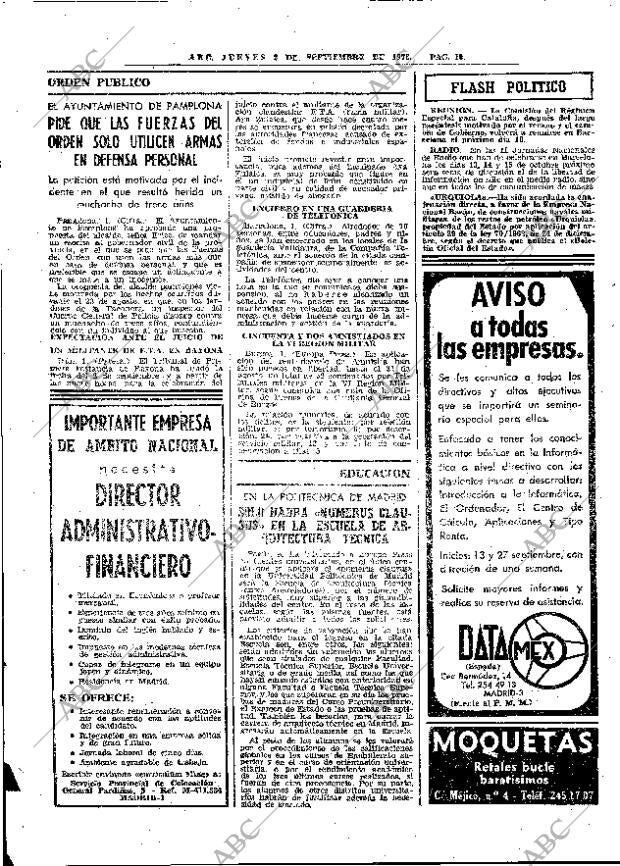 ABC MADRID 02-09-1976 página 18