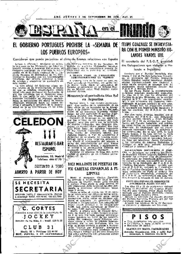 ABC MADRID 02-09-1976 página 20