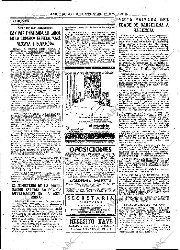 ABC MADRID 03-09-1976 página 22