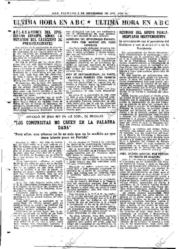 ABC MADRID 03-09-1976 página 76