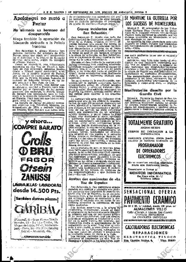 ABC SEVILLA 07-09-1976 página 19