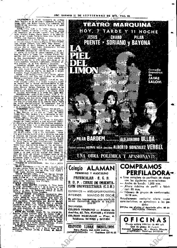 ABC MADRID 11-09-1976 página 69