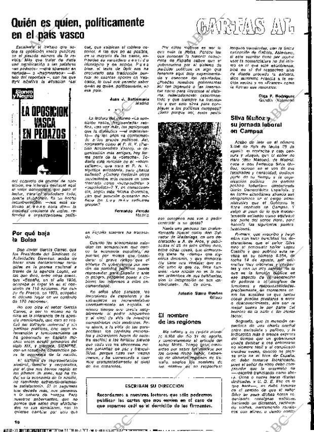 BLANCO Y NEGRO MADRID 11-09-1976 página 10