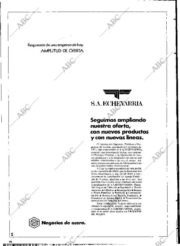 BLANCO Y NEGRO MADRID 11-09-1976 página 16