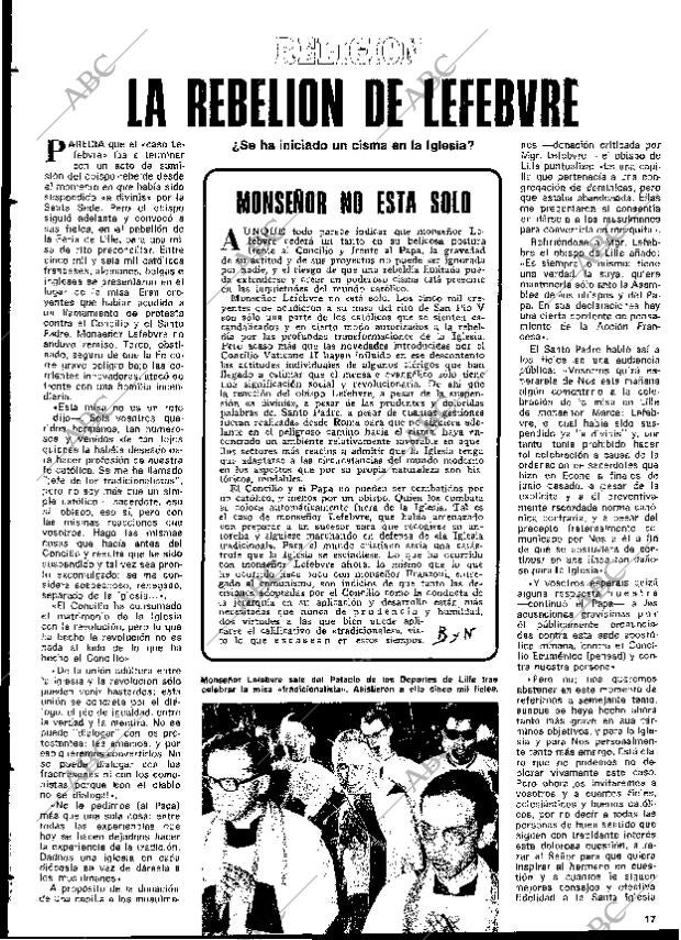 BLANCO Y NEGRO MADRID 11-09-1976 página 17