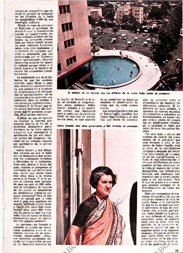 BLANCO Y NEGRO MADRID 11-09-1976 página 33