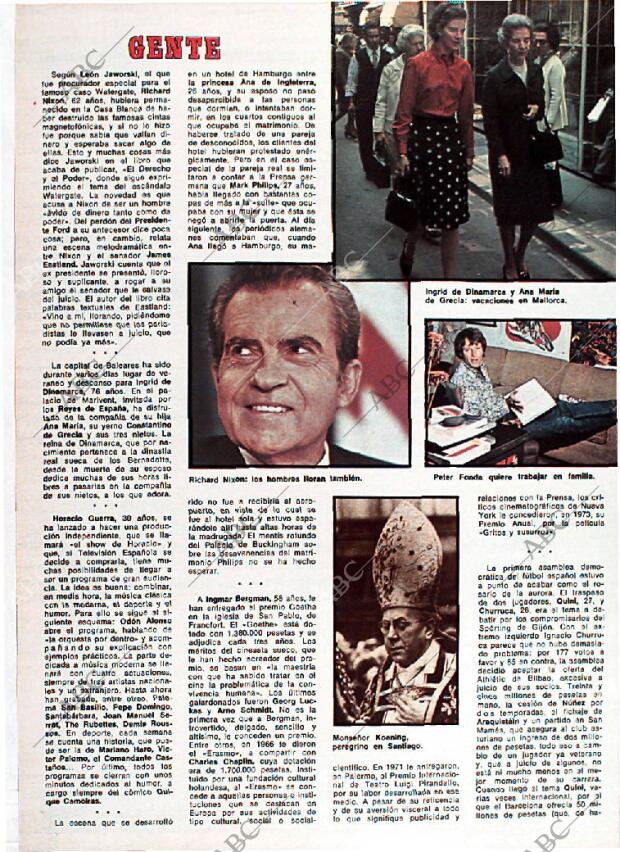 BLANCO Y NEGRO MADRID 11-09-1976 página 40