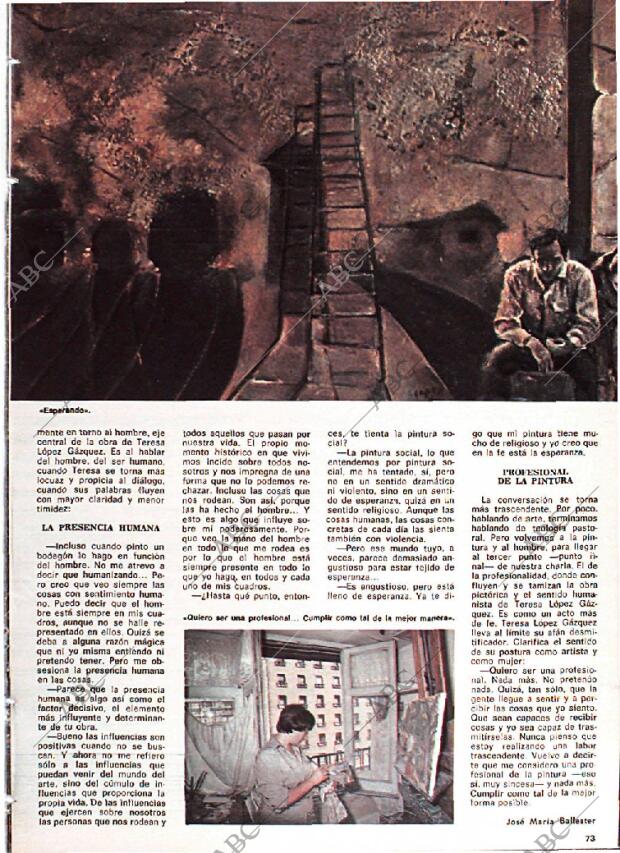 BLANCO Y NEGRO MADRID 11-09-1976 página 73