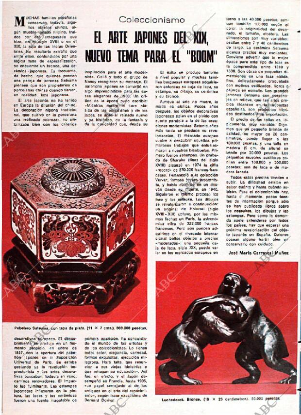 BLANCO Y NEGRO MADRID 11-09-1976 página 74