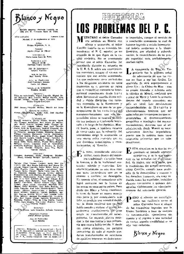 BLANCO Y NEGRO MADRID 11-09-1976 página 9