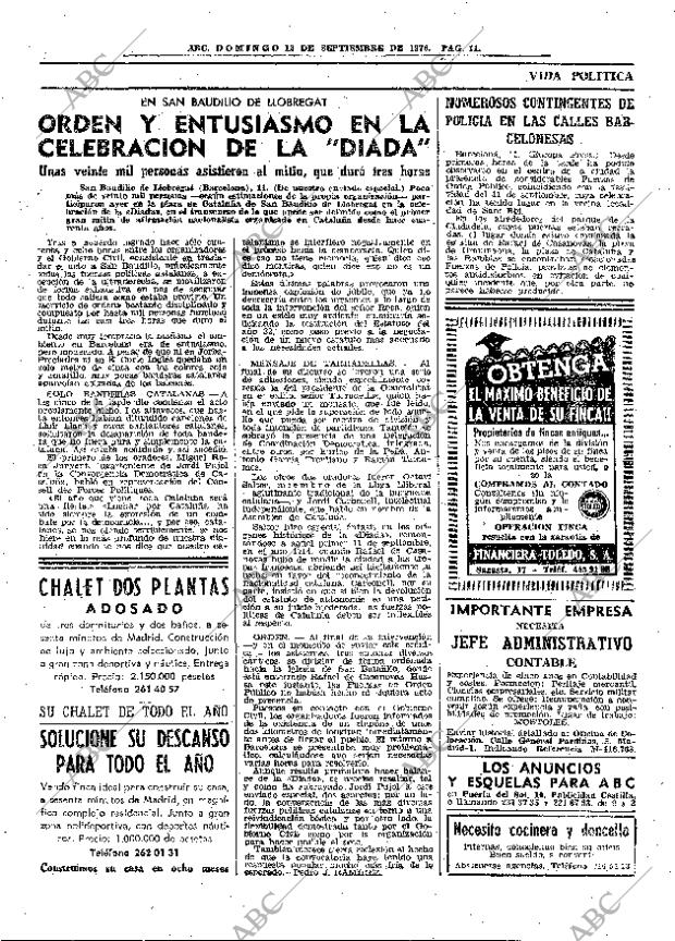 ABC MADRID 12-09-1976 página 23