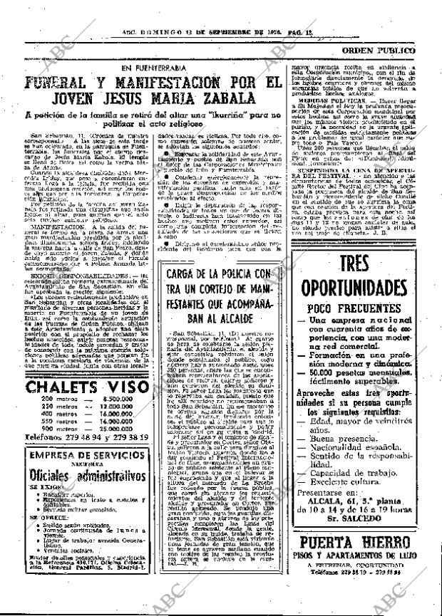 ABC MADRID 12-09-1976 página 25