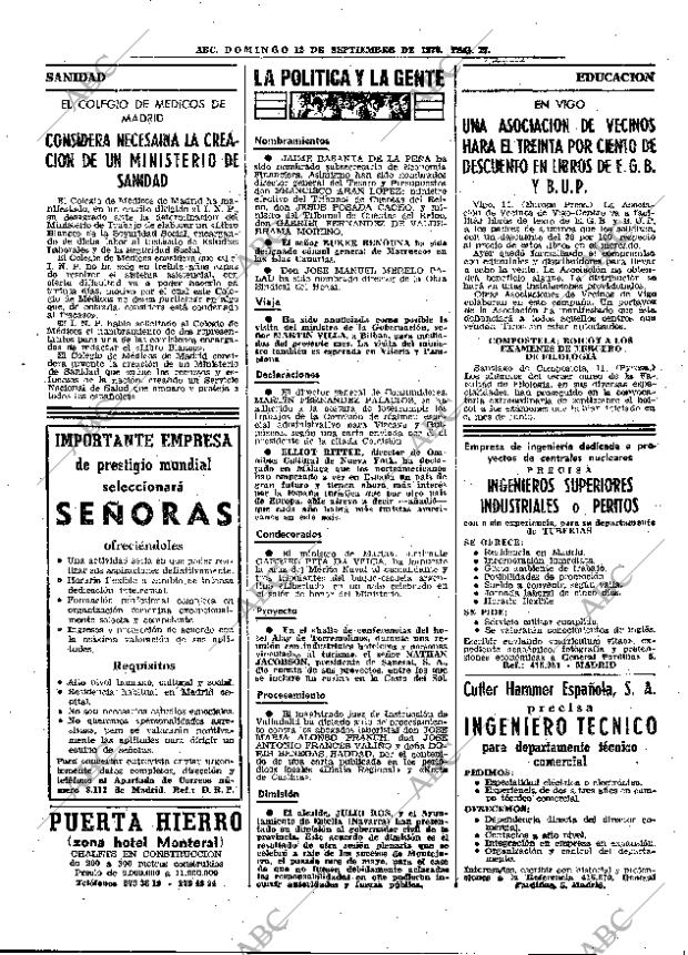 ABC MADRID 12-09-1976 página 29