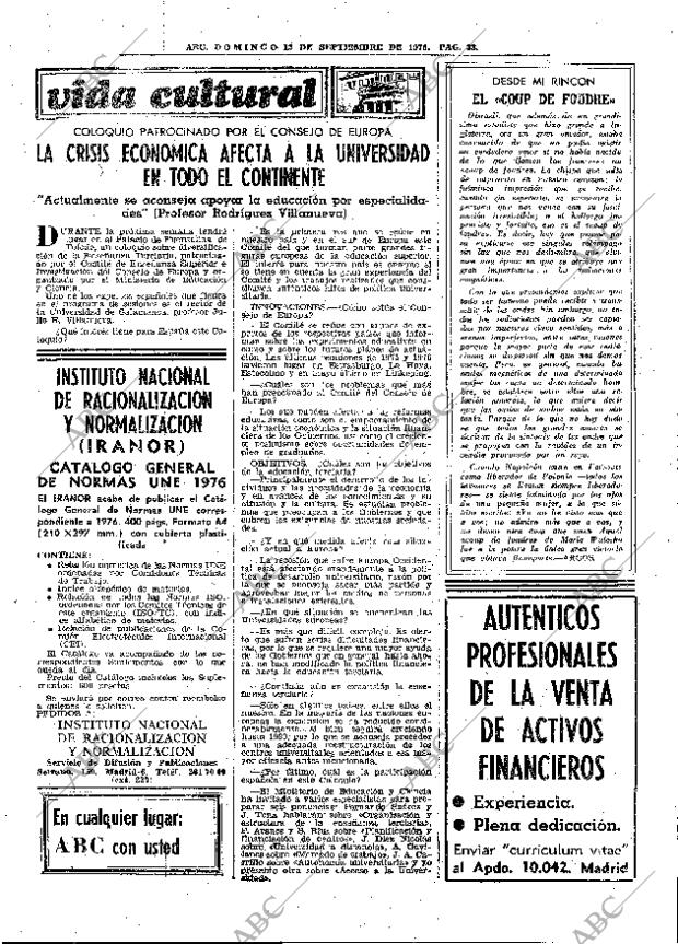 ABC MADRID 12-09-1976 página 45